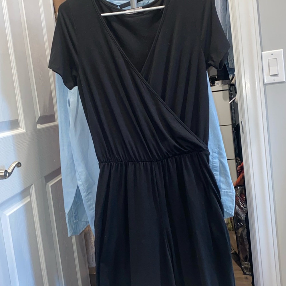 casual bell bottom jumpsuit